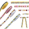 AHANDMAKER 4 Bundles Decorative Ribbon 4 Colors School Theme Ribbon 20 Yard School Bus Pencil Backpack Books Printed Ribbons for Gift Wrapping, DIY Crafts