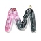 Resin Pendant, with Iron Ring Finding, Letter A~Z, Letter M, 35x39.5x7mm, Hole: 2mm