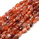 Pépites perles d'agate craquelée naturelle brins G-P031-M-2