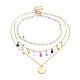 Pendant & Chain Necklaces Sets NJEW-JN02760-1