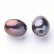 Perlas naturales abalorios de agua dulce cultivadas X-PEAR-S007-05-2