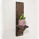 Portacandele in legno HJEW-WH0011-13-2