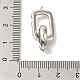 Латунь раз по сравнению с застежками KK-K389-105P-3