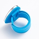Magnetic Silicone Wrist Strap Bracelet OHAR-WH0016-20B-4