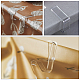 Gorgecraft 24pcs clips de mantel antideslizantes de plástico AJEW-GF0005-45B-7