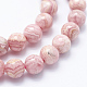 Chapelets de perles en rhodochrosite naturelle G-J369-03-6mm-3
