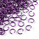 Aluminum Wire Open Jump Rings ALUM-R005-1.0x8-11-1
