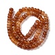 Natural Fire Crackle Agate Beads Strands G-G0004-A01-A-3