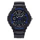 メンズアロイプラスチックスポーツデジタル腕時計  ブルー  250x22mm  ウォッチヘッド：55x53x11mm  ウオッチフェス：34mm WACH-E016-08D-2