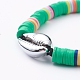 Handgemachte geflochtene Perlen Armbänder aus Fimo BJEW-JB05054-02-3