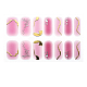 Envolturas de uñas ombre de cobertura completa MRMJ-S060-ZX3456-1