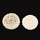 Handgefertigte geflochtene Perlen aus Rohrgeflecht / Rattan WOVE-T005-13B-2