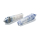 Cuentas puntiagudas de jaspe azul natural G-E490-C21-2