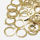 Brass Open Back Bezel Pendants KK-N200-012-2