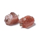 Pendentifs en quartz naturel à la fraise G-I295-02G-06-3