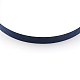 Fornituras para el cabello sombreros lisos banda de pelo de plástico fornituras OHAR-S187-01-4