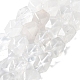 Granos de cristal de cuarzo natural hebras G-C182-26-02-1