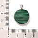 Латунные микропаве прозрачные подвески с фианитом KK-P260-30P-3
