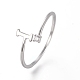 Rhodium Plated 925 Sterling Silver Cuff Rings STER-D033-01I-P-3