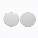 304 Stainless Steel Stamping Blank Tag Pendants STAS-H396-A-05P-2