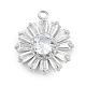 Pendentifs en laiton&nbsp;KK-Q026-07P-1