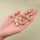 20 Pieces Opal Cat Eye Charms for Jewelry Making Copper Opal Round Beads Pendant for Necklace Bracelet Making JX563A-3