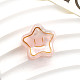 Cellulose Acetate(Resin) Star Hair Claw Clips OHAR-PW0003-030B-1