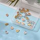 30Pcs 3 Colors 304 Stainless Steel Charms STAS--LS0001-26-5