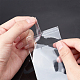 Chgcraft ca. 1000pcs opp Cellophan-Beutel durchsichtige selbstsiegelnde Kristallbeutel aus Kunststoff ca. 3.1x2.4 Zoll für die Aufbewahrung von Schmuck DIY-Artikeln OPC-CA0001-006-5