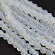 Faceted Bicone Opal Beads Strands EGLA-P017-01-1