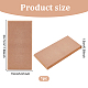 中密度繊維板 (MDF) シート  フォトフレームアクセサリー用  長方形  淡い茶色  29.7x15x1.5cm DIY-WH0304-798C-2