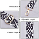 Ethnic Style Adjustable Polyester Bag Straps FIND-WH0112-02B-4