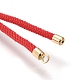 Nylon Twisted Cord Bracelet Making MAK-M025-113-2