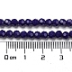 Supports de perles de verre opaques EGLA-A035-P4mm-D09-6