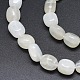 Chapelets de perles en pierre de lune naturelle G-O173-083A-3
