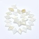 Chapelets de perles en agate blanche naturelle G-O179-H25-2