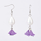 Natural Mixed Stone Dangle Earrings EJEW-JE02662-2