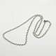 304 Stainless Steel Necklaces NJEW-F027-04-1