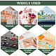 60 шт прозрачные акриловые двухсторонние клейкие наклейки FIND-WH0290-41A-5