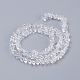 Chapelets de perles en verre transparente   EGLA-J145-6mm-NB01-2