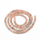 Chapelets de perles de sunstone naturelle naturelles G-S264-18-3mm-2