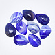 Natural Banded Agate/Striped Agate Cabochons G-T122-23C-1