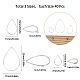 Messing Verbinderring&nbsp;KK-SC0001-74P-NF-2