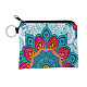 Clutch-Taschen aus Polyester mit Mandala-Blumenmuster PAAG-PW0016-03A-1