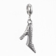 316 Surgical Stainless Steel European Dangle Charms STAS-K153-40AS-2