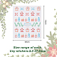 SUPERFINDINGS 7 Sheets PET Christmas Theme Resin Fillers Cute Christmas Tree Nail Art Decals Mixed Patterns Fluorescent Stickers Self Adhesive DIY Stickers for Nails Notebooks Gift Boxes DIY-FH0005-74-2