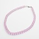 Valentines idées de cadeau de jour pour des colliers de verre pour les enfants CX084Y-7