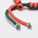 Nylon Cord Bracelets BJEW-P199-16AS-3