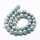 Chapelets de perles en amazonite naturelle G-O164-02-10mm-3