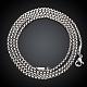 316L Stainless Steel Box Chain Necklaces for Men NJEW-BB08005-24-2